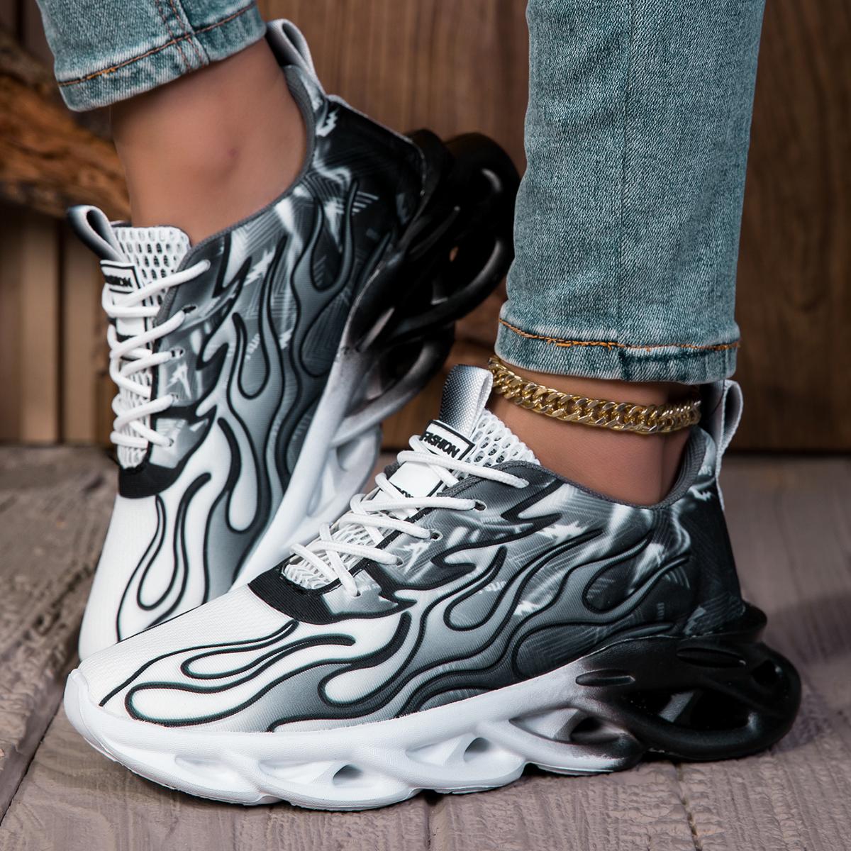 

YRZL Women s Sneakers Casual Shoes Breathable Comfortable Walking Lightweight Non Slip Fashion Sneakers for Women Gym Shoes 36