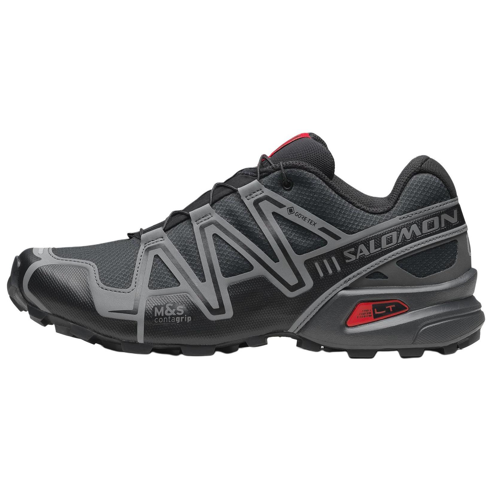 

SALOMON Speedcross 3 GORE-TEX Удобные Нескользящие Прочные Низкие Функциональные Ботинки для Активного Отдыха Мужские Ботинки Черный Бирюзовый 477317 37⅓
