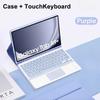 Keyboard Tablet Case for Samsung Galaxy Tab A9 Plus Leather Cover for Samsung Tab A9+ SM-X210 X216 X218 Magic Bluetooth Keyboard Case