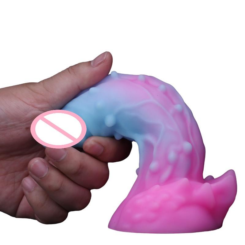 Anal Plug Alien Dildo with Three Sizes To Choose From Prostate G Spot Clitoris Stimulator Massager Anal Insertion Homosexual 18+ Masturbator Sex Toys