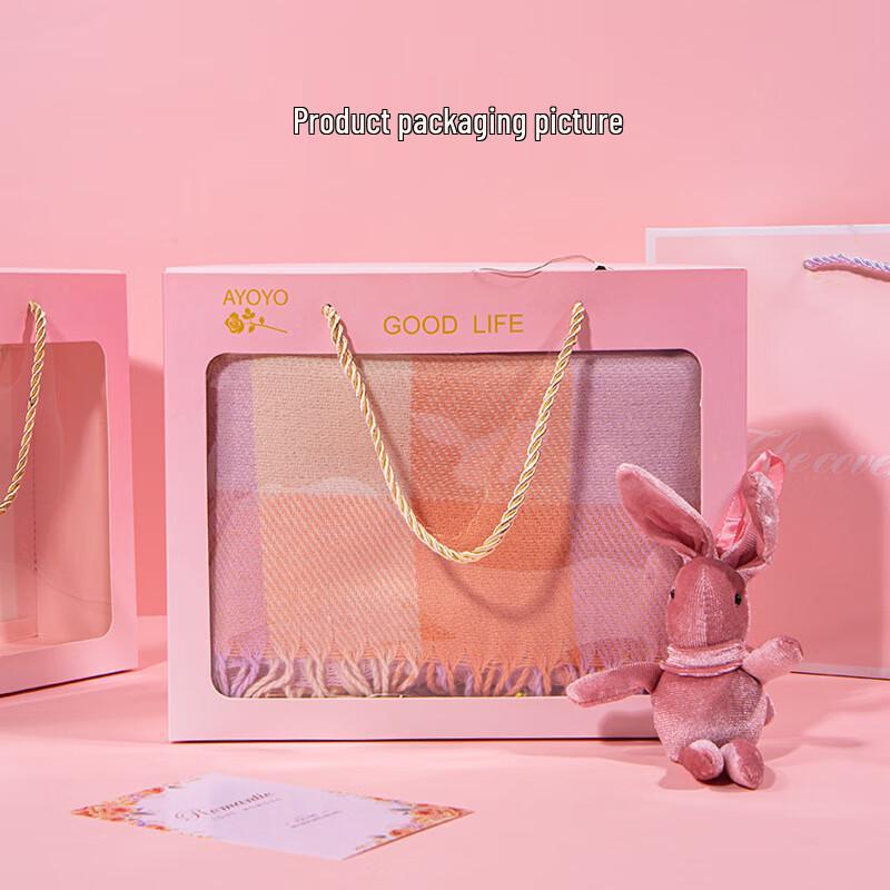 Set cadou fular gros și cald de iarnă