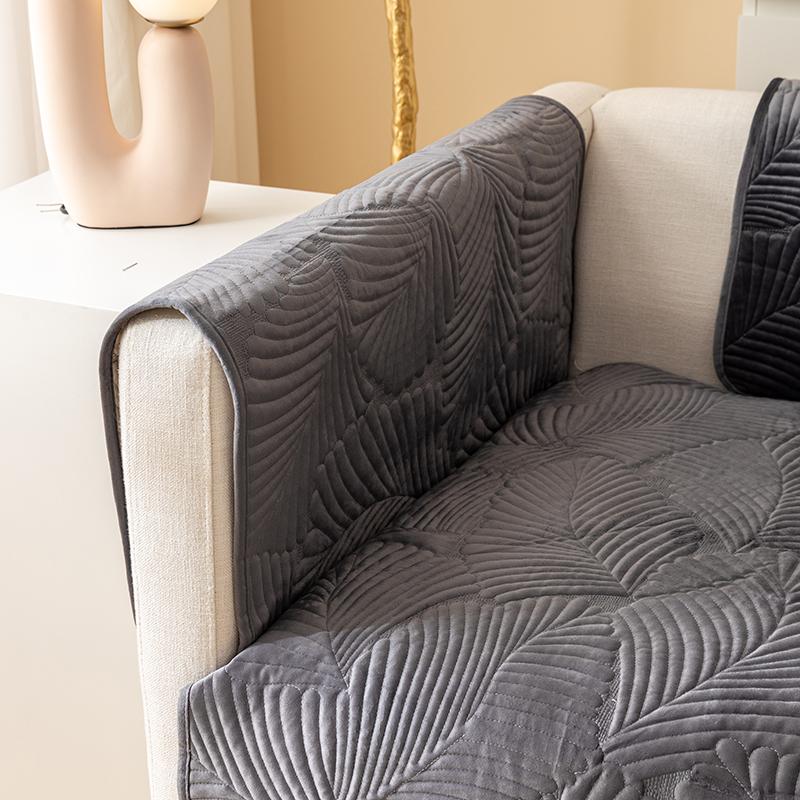 Купить Чехол на диван с принтом, однотонное нескользящее одеяло для ...