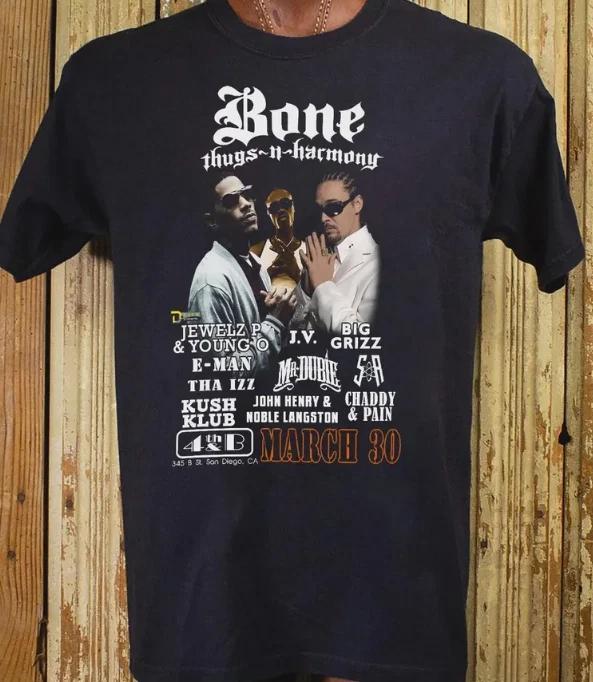 Bone Thugs N Harmony 2012 San Diego Cotton T -Shirt 3XL