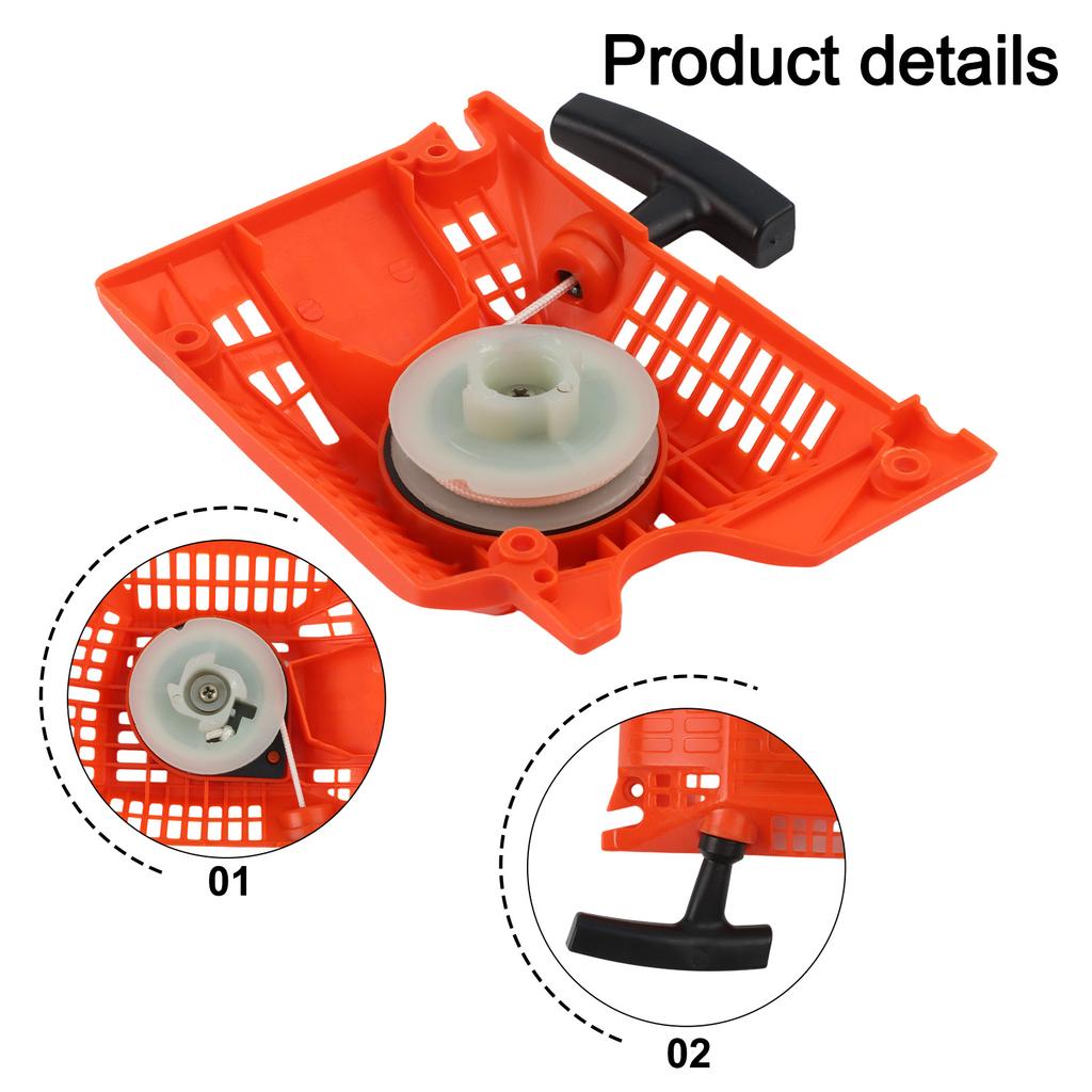 High Performance Recoil Starter for Chinese Chainsaw 4500 5200 5800 4900 45cc 52cc 58cc Reliable Functionality