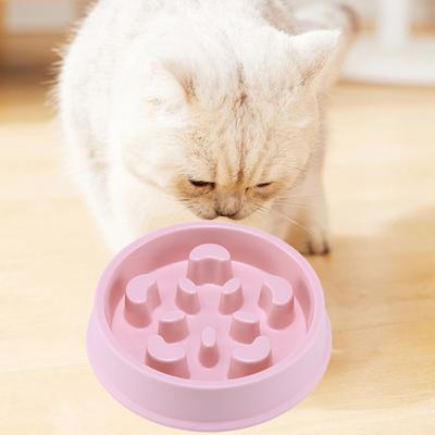 Futternapf für Hunde, großes Fassungsvermögen, rutschfest, bissfest, abriebfest, erstickungssicher, Slow-Eat-Säule, für Katzen und Hunde, Slow-Food-Napf, Heimtierbedarf