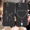 Fashion Art Abstract David Lines Face Phone Case For Iphone 13 12 11 Pro Max Xr X Xs 8 7 Plus Se2020 Soft Silicone Cover Shell