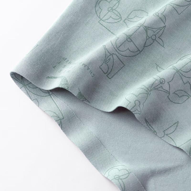 Men's Seamless Modal Geometric Print Boxer Briefs (2-Pack)