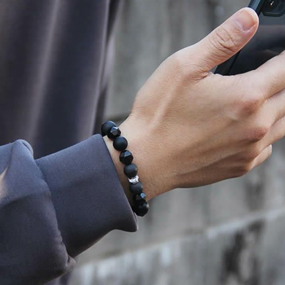 Colan Colan FORCE 4 Bracelet, Black, Sizes S-M, Negative Ion Relaxation