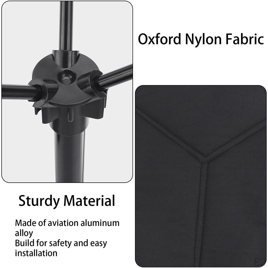Slacker Folding Tripod Stool for Outdoor Camping Walking Hunting Hiking Fishing Travel, Support 330
