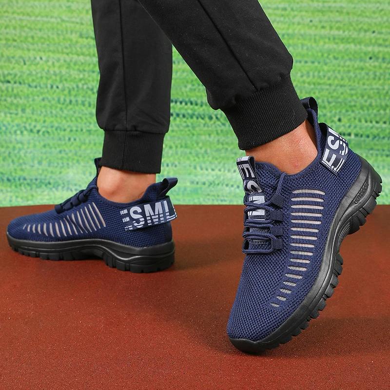 Men's Sports Luxury Casual Sports Shoes Mesh Running Shoes Summer Lightweight Thick Soled Fashionable Walking Shoes Women