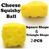 Jucării Squishy Brânză Jucării Fidget Bile Anti-Stres Bile Anti-Stres de Strâns Jucării Senzoriale Fidget, Cadouri de Alinare a Stresului Mărturii de Petrecere