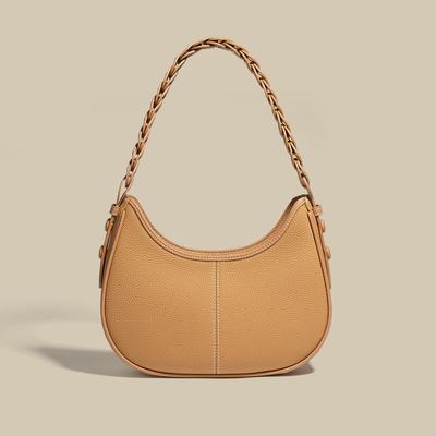Achseltasche Premium-Textur Umhängetasche Neue Nischen-Tasche für Damen Vielseitige Halbmond-Tasche