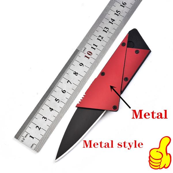 1/2 PCS New Credit Card Knife Multifunctional Pocket Knife Wallet Multi Tool Multitool Camping Survival Tools