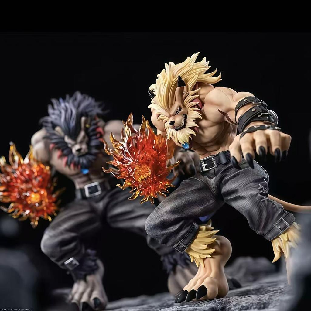 In Stock Digimon Anime Figures Soar Leomon Figure 2 Colors PVC Figure Statue Collection Decoration Toys Birthday Presents