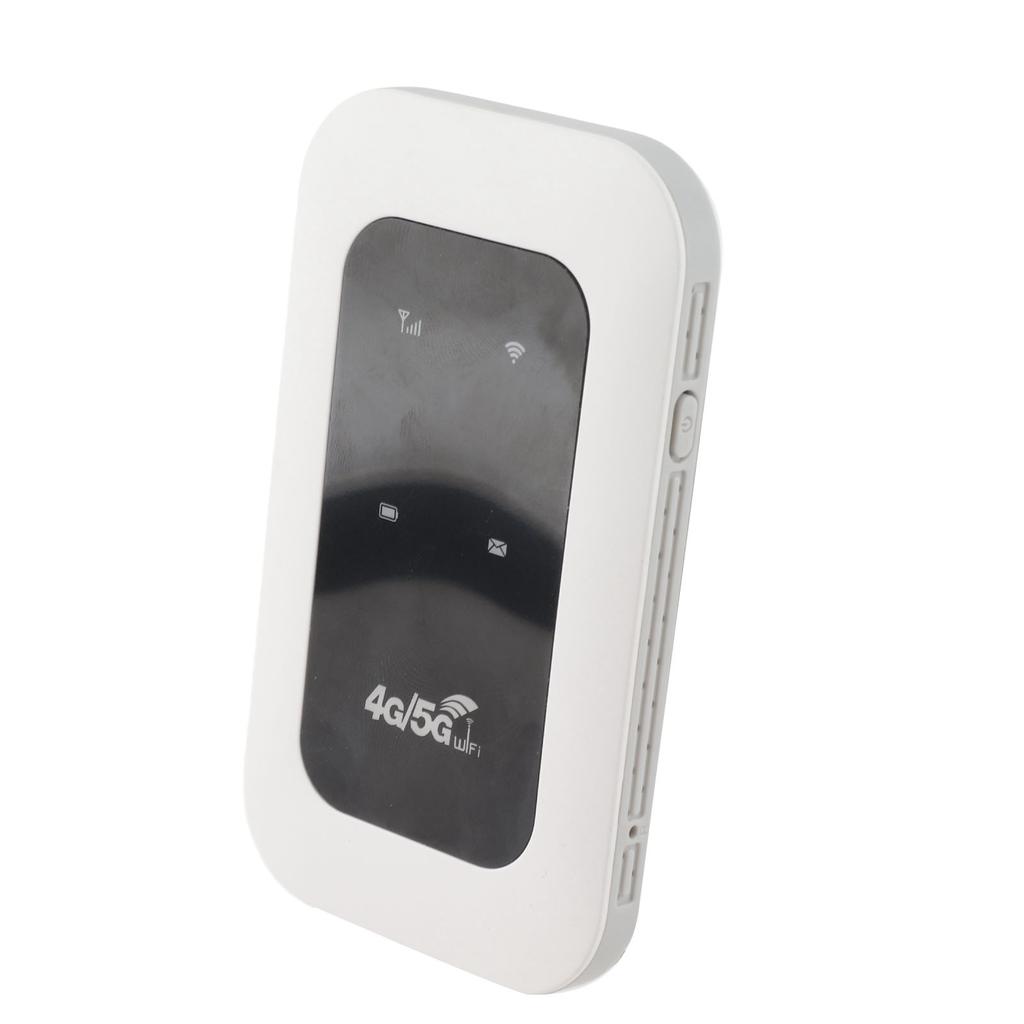 Portable 4G WiFi Hotspot 300Mbps Plug and Play Support 10 Devices Travel Mobile Hotspot with SIM Card Slot for
