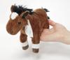FIRST ARROW Marshmallow Maskottchen Pferd Plüschtier 207-663 Braun