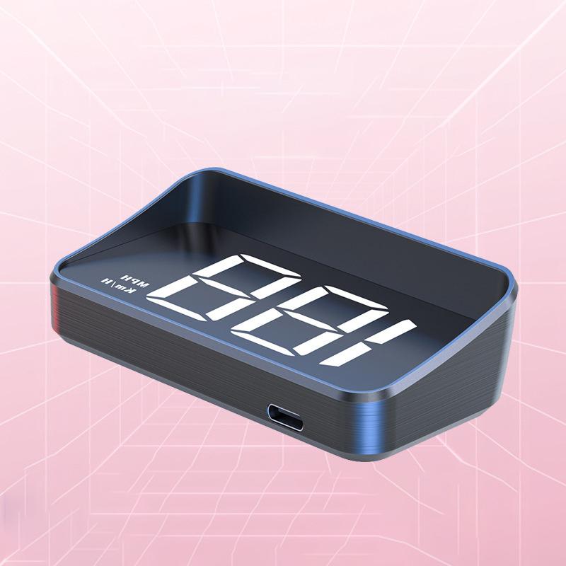 Car Speedometer Hud Gps Head Up Display Digital Speed Meter Windshield Projector For Vehicles Truck Auto Electronics Accessories