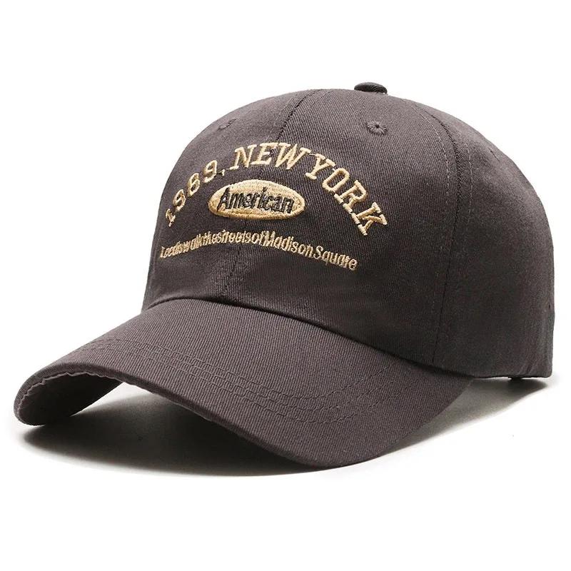 Retro Baseball Cap 100% Cotton Embroidered Adjustable Unisex Sun Hat for Outdoor, Super Bowl Party, Summer Casual Vintage Style