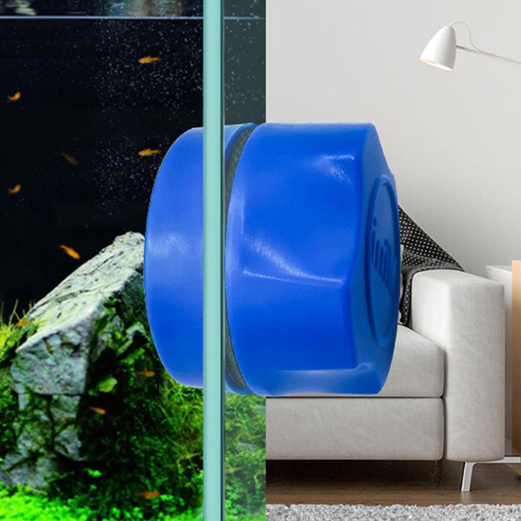 Pet Fish Tank Brush Aquarium Accessories Magnetic Aquarium Cleaning Tool Glass Window Algae Scraper Cleaner Scrubber