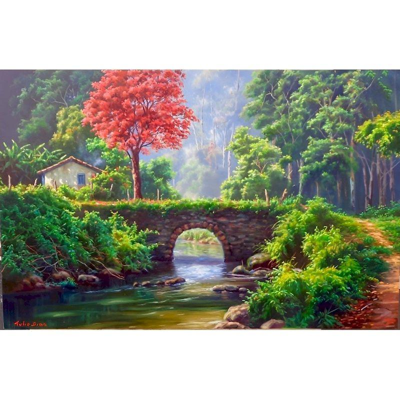 DIY 5D Diamant Malerei Haus Landschaft Diamant Stickerei Mosaik Volle Runde Bohrer Kreuz Stich Hause Dekoration Geschenk