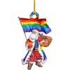 Tree Hanging Christmas Pendant Xmas Decor Ornaments Gift Santa Snowman Dog Gonk