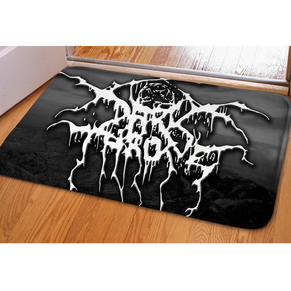 Banksy Bath Mat Graffiti Love Deep Loving And Embracing Couple With Diving Helmets On Dark Gray Doormat Carpet Door Home Decor