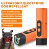 Nuevo Repelente Ultrasónico para Perros Dispositivo de Entrenamiento para Perros Recargable Dispositivo Disuasorio Anti-Ladrido con Linterna LED