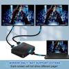 4K HDMI Splitter - 1 Input To 2 Outputs, Mini HDTV Video Mirroring Device