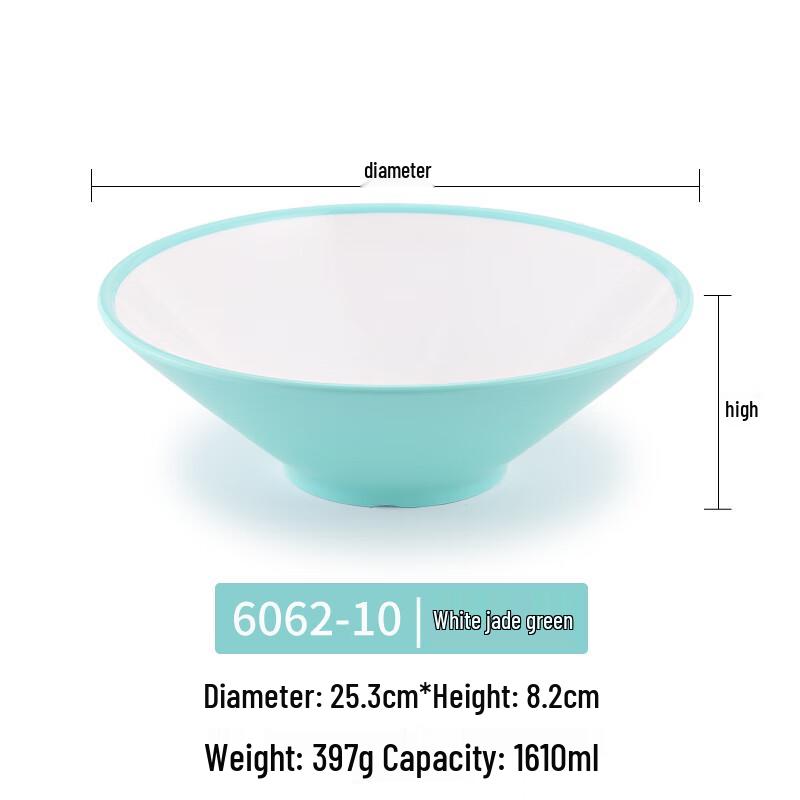 A5 Melamine Conical Noodle Bowl
