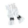 Sheer Mesh Arm Sleeve Tulle Lace Long Fingerless Gloves UV Protection Ice Silk Bowknot Sunscreen Sleeves for Party Outdoor Activities