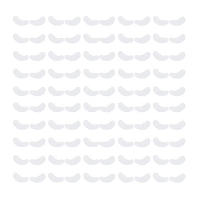 50pcs Eyelash Pads Gel Lash Pads Under Eye Hydrogel Eye Pads Lint Free for Eyelashes Extension