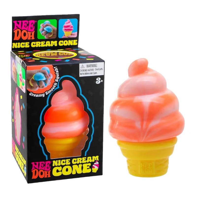

Schylling Needoh Nice Cube - Sensory Nice-Sicle Squishy Cube Stress Relief Anti-Anxiety Squeeze Fidget Toy for Focus ADHD Popula