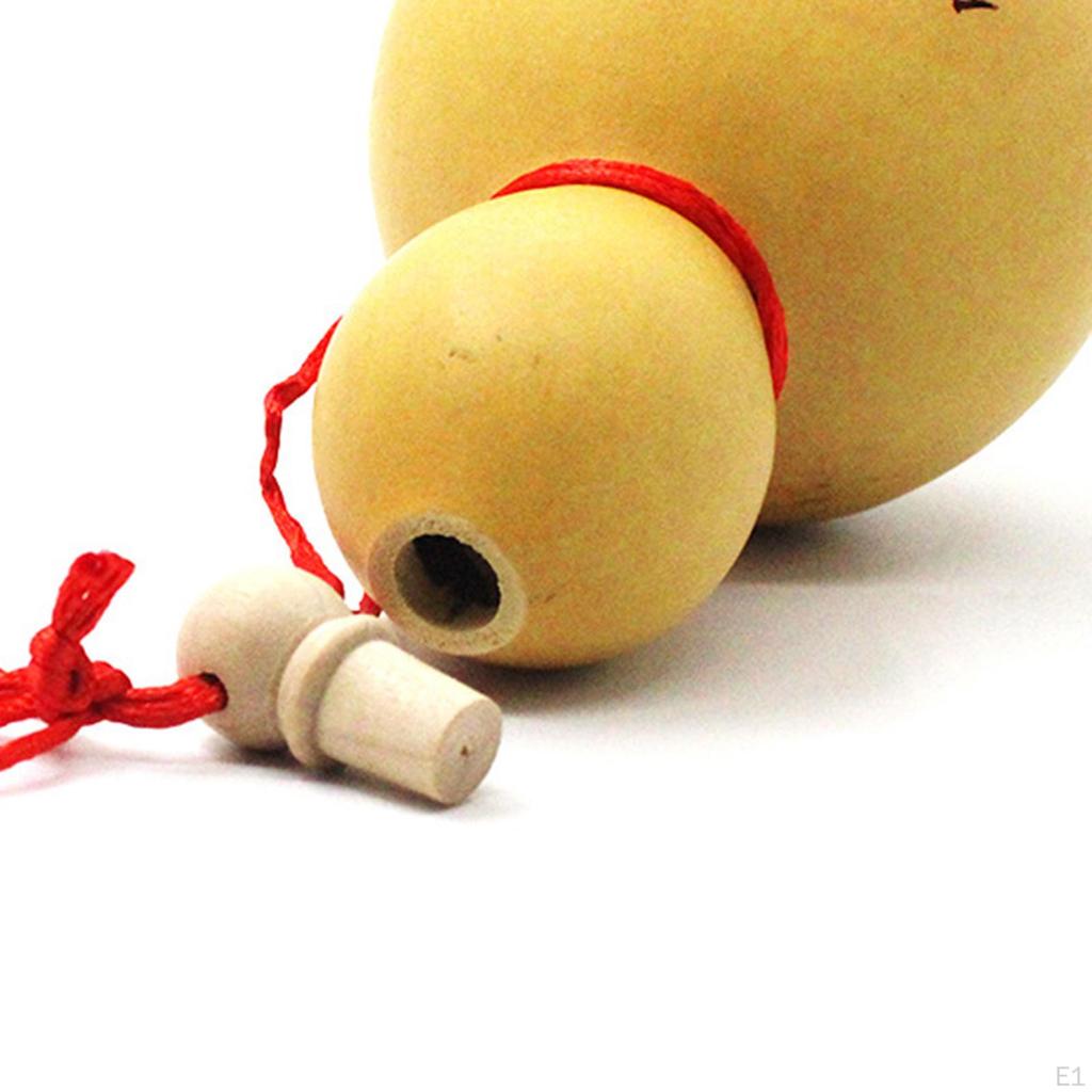 Leakproof Flagon with Tassel Rope Bagua Decoration Accs Kettle Gift Gourd Shape Hip Bottle for