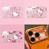 Transparent Glitter Korean Cute Cartoon Bow Kitten Cat Camera Protector For iPhone 17 16 15 14 Pro Max Enhanced Anti-Drop Lens Tempered Glass Film