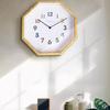 Octagonal Wall Clocks Modern Minimalist Watch Elegant Art Stylish Wall Clocks Ornaments Interior Home Living Room Decoration
