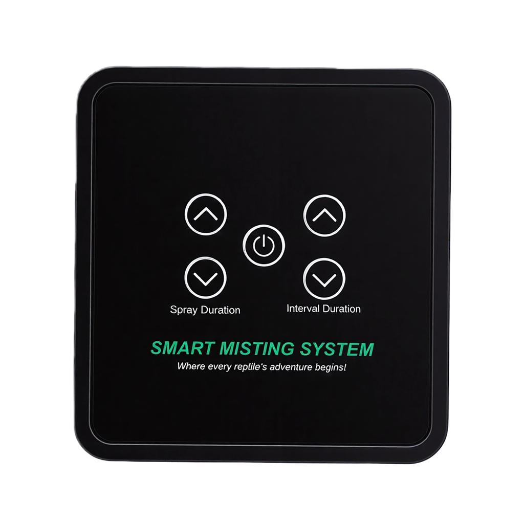 Reptile Humidifier, Automatic Reptile Misting System, Auto Spray with Timer, Remote Control, Adjustable 360 Degree