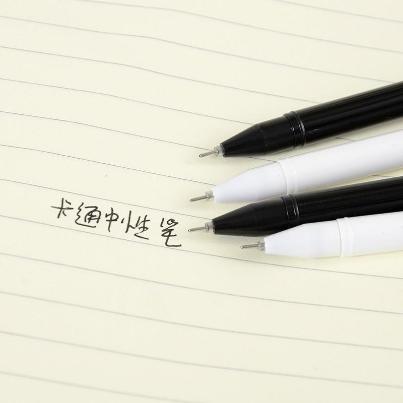 10pcs/batch Kawaii Cat Gel Signature Pen Cute Claw Stylos Black Ink for Hand Account Writing Stationery Office School Supplies