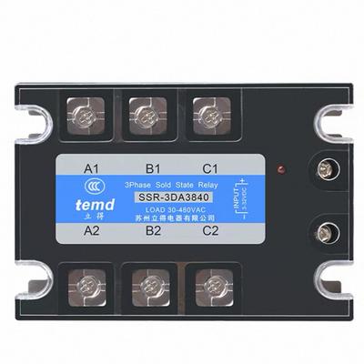 DC-AC 3-Phase Solid State Relay 3-SSR 10A-200A KSSR 3~32VDC-24~480VAC Control 40AA 40DA KSSR Epoxied Protection