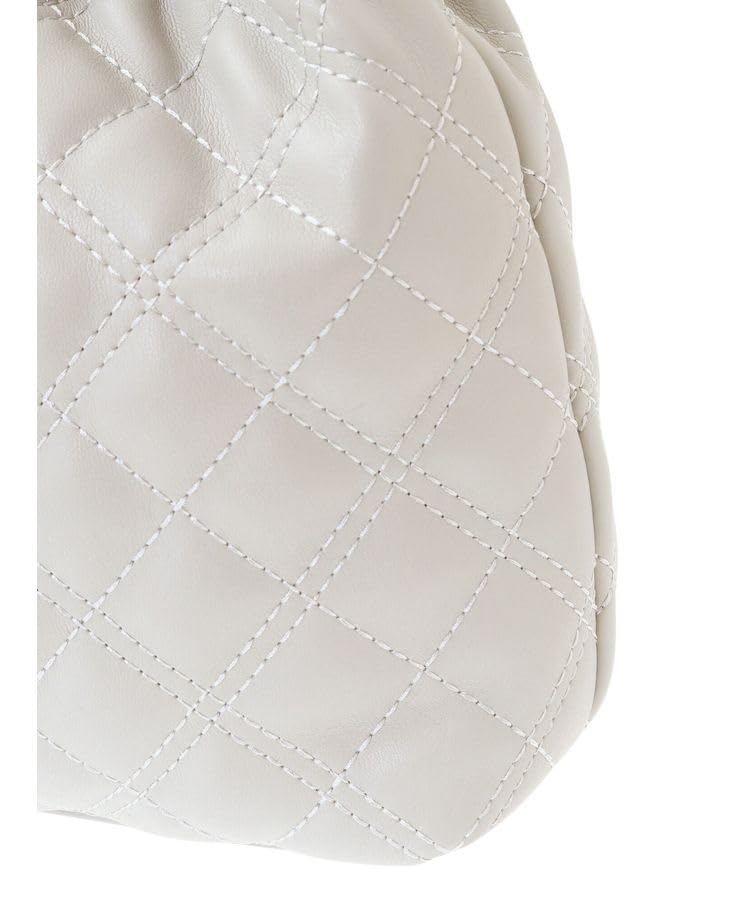 Maison de FLEUR Quilted Drawstring Bag, Pink, 8A43F0J2600