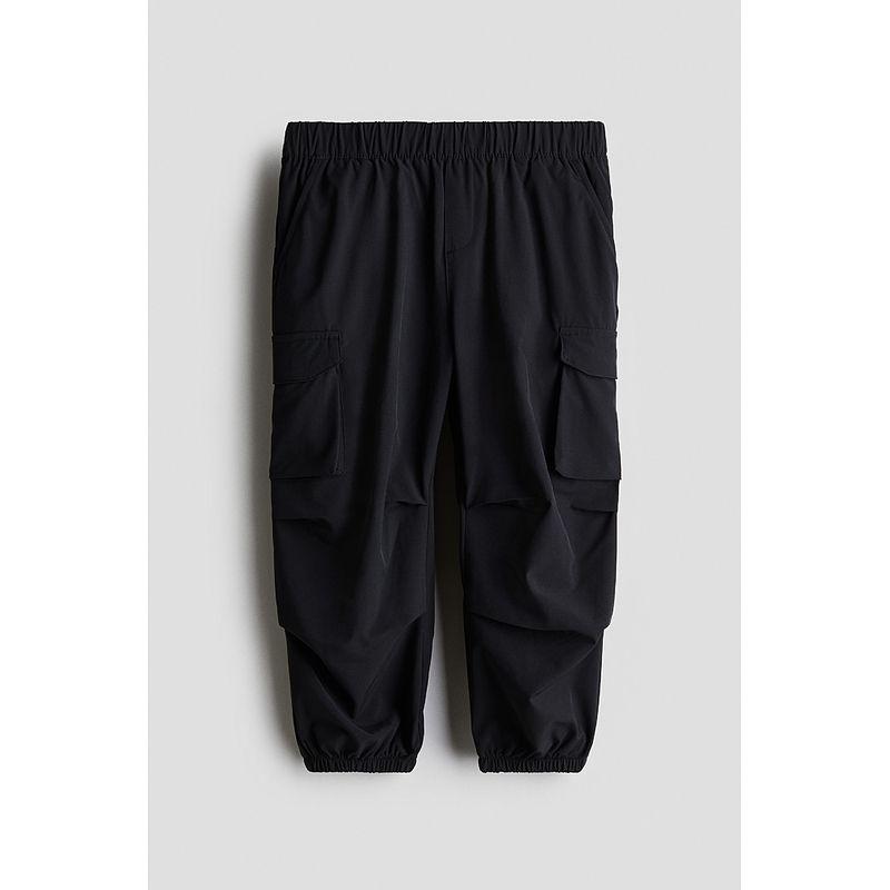 

HM Children s Clothing Boys Pants 2025 Autumn New Arrival Loose Mid Waist Elastic Waist Parachute Pants Sports Pants 1271977
