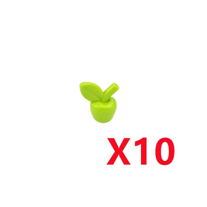 

MOC Городские строительные блоки Игрушка Аксессуары для еды Мини-кирпич Гриб Рыба Яблоко Хот-дог Торт Пицца Куриная ножка Коробка для мороженого K031