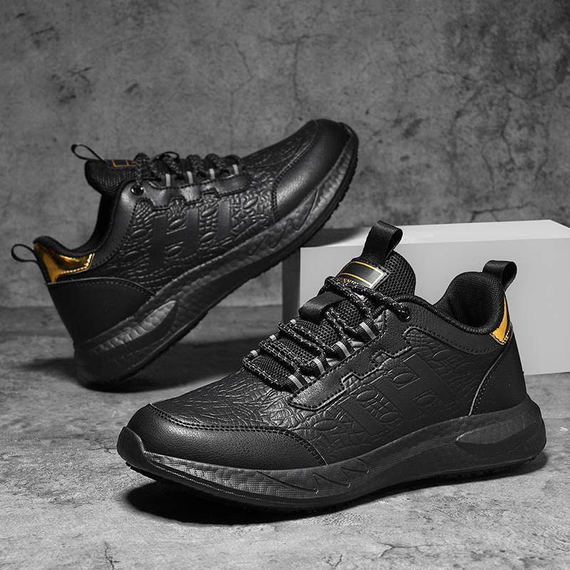 Hotel Chef Shoes Four Seasons Light non-slip Oil-proof Waterproof Comfort Plus Size Men's Kitchen work shoes fashion casual Shoe