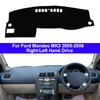 Araba Dashboard Kapak Dash Mat Halı Pelerin Ford Mondeo MK3 2000 2001 2002 2003 2004 2005 2006 LHD RHD Otomatik Güneşlik 2 Katmanlar