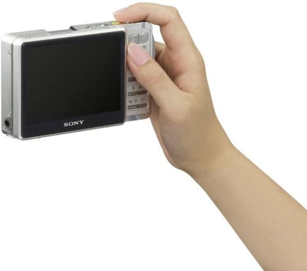 Sony Digital Still Camera G1 6 Million Pixels Optical Image Stabilization Silver Red Cyber-Shot DSC-G1