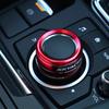 For 2016 2017 2018 2019 2020 2021 2022 2025 2024 Mazda MX-5 Automotive center console multimedia adjustment knob Decorative ring