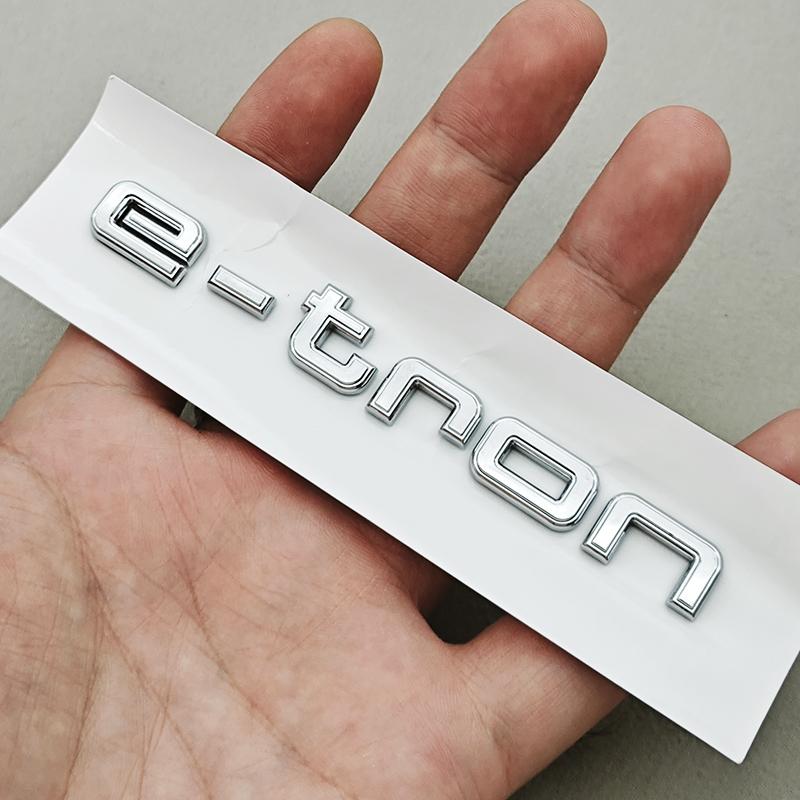 G7 3D ABS Car Letters Rear Trunk Badge Logo TDI TFSI e-tron Emblem Decals For QQ6 A3 A4 A5 A6 A7 Q2 Q3 Q4 Q5 Q7 Q8 Q6 Accessories