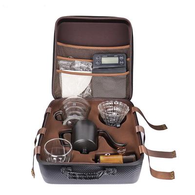 Hand Brew Coffee Gift Box Set Storage Bag Outdoor Travel Portable Hand Brew Coffee Set Multi-Piece Set