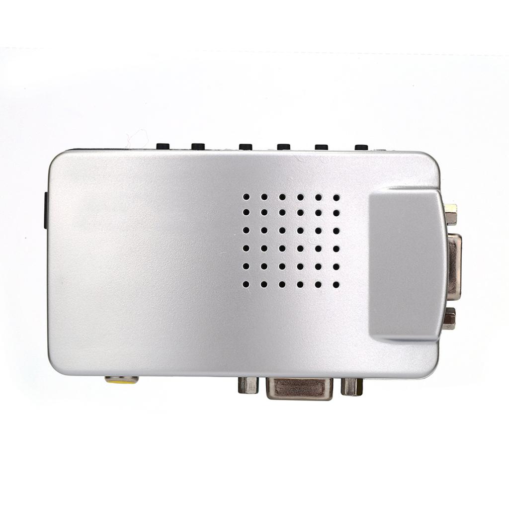 Universal PC Converter Box of Computer Laptop PC VGA To TV AV RCA Signal Adapter