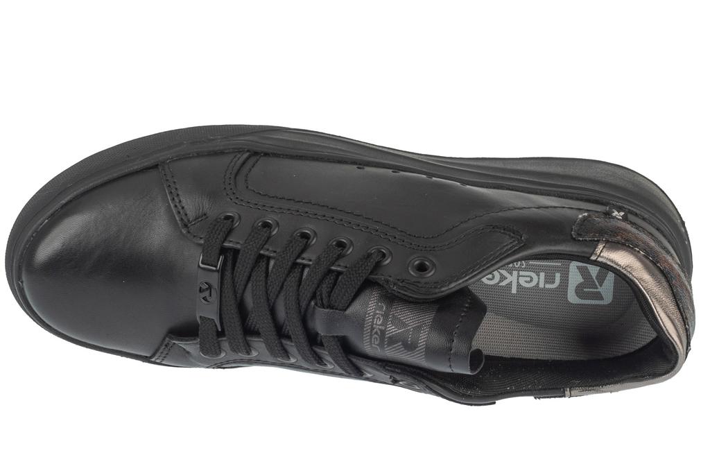 Rieker Sneakers, Womens black Sneakers