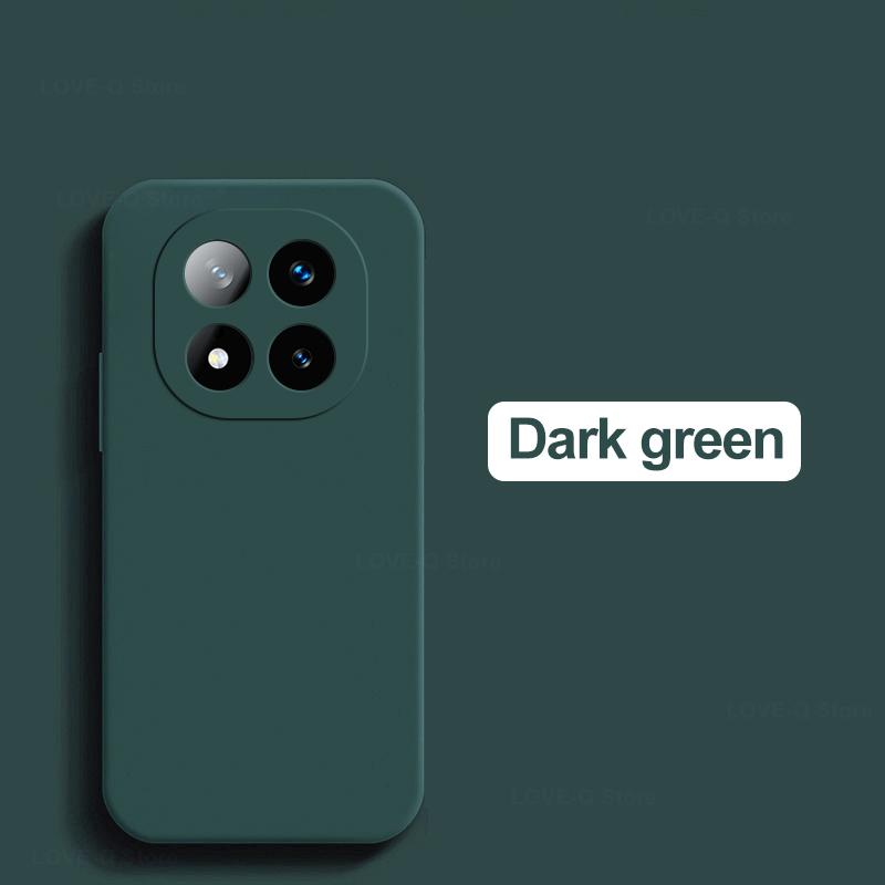 For Redmi Note 14 Pro Plus 5G Case Luxury Liquid Silicone Phone Case For Xiaomi Redmi Note 14 Note14 Pro Plus Shockproof Soft Cover